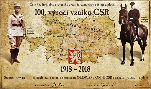 Zlatý diplom Jara, OM1II